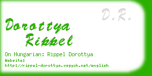 dorottya rippel business card